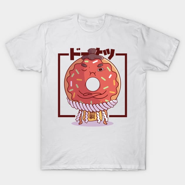 Yokozuna Donatsu T-Shirt by gunyuloid